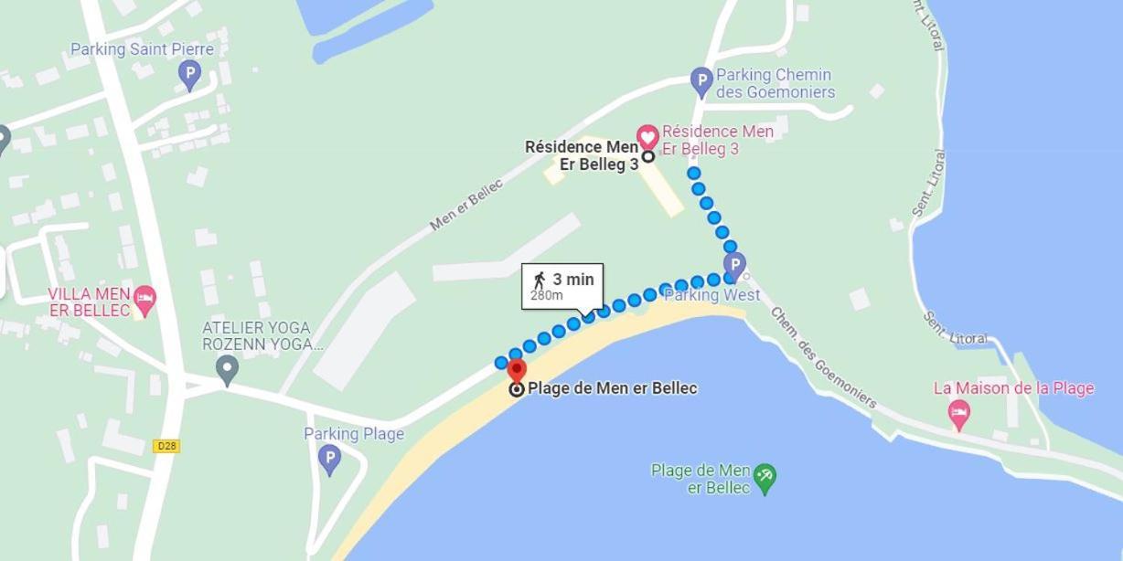 Appartement T2 Ito A 100M De La Mer Saint-Philibert  Ngoại thất bức ảnh